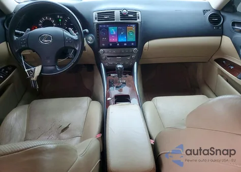 2006 Lexus Is 250 z USA, uszkodzony, nr VIN JTHBK262565010671